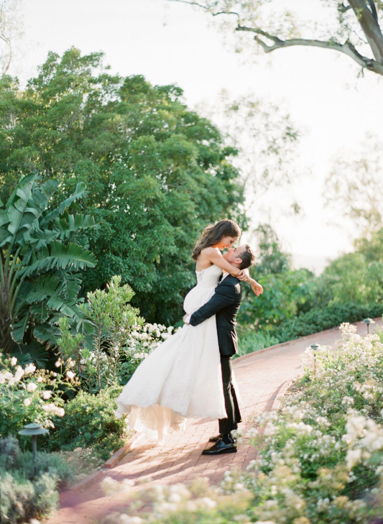 Floral infused California wedding