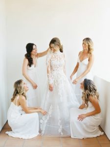 Brides Magazine- Romantic Ojai, California Wedding - TEAM Hair and Makeup