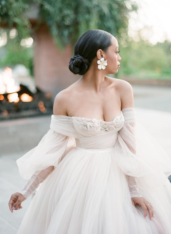Hair and Makeup Bridal Beauty Wedding Inspiration featured on Style Me Pretty - TEAM Hair & Makeup