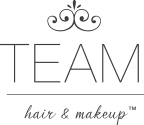 TEAM Hair & Makeup Logo