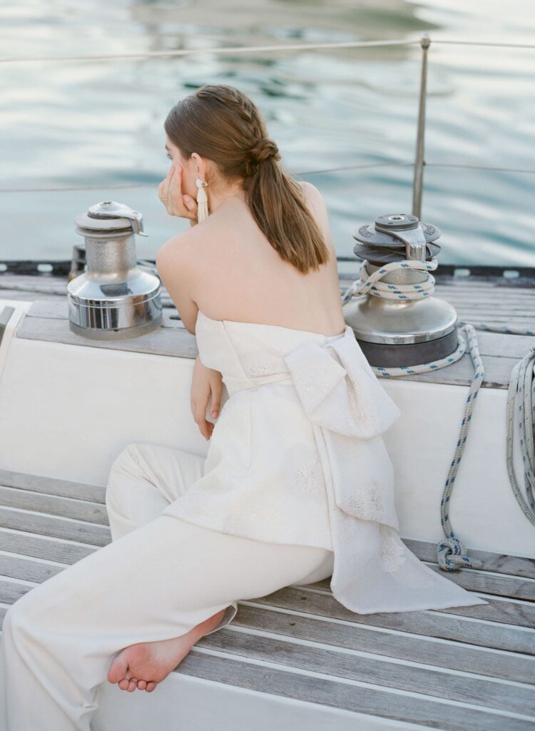 Nautical bridal inspiration photoshoot