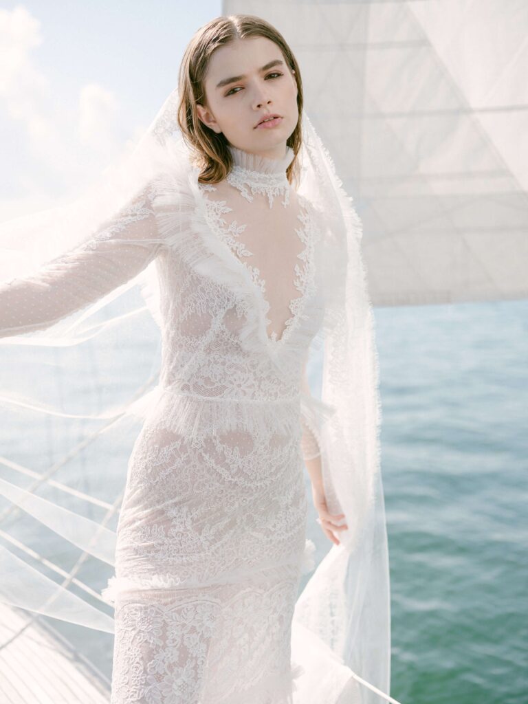 Nautical bridal inspiration photoshoot